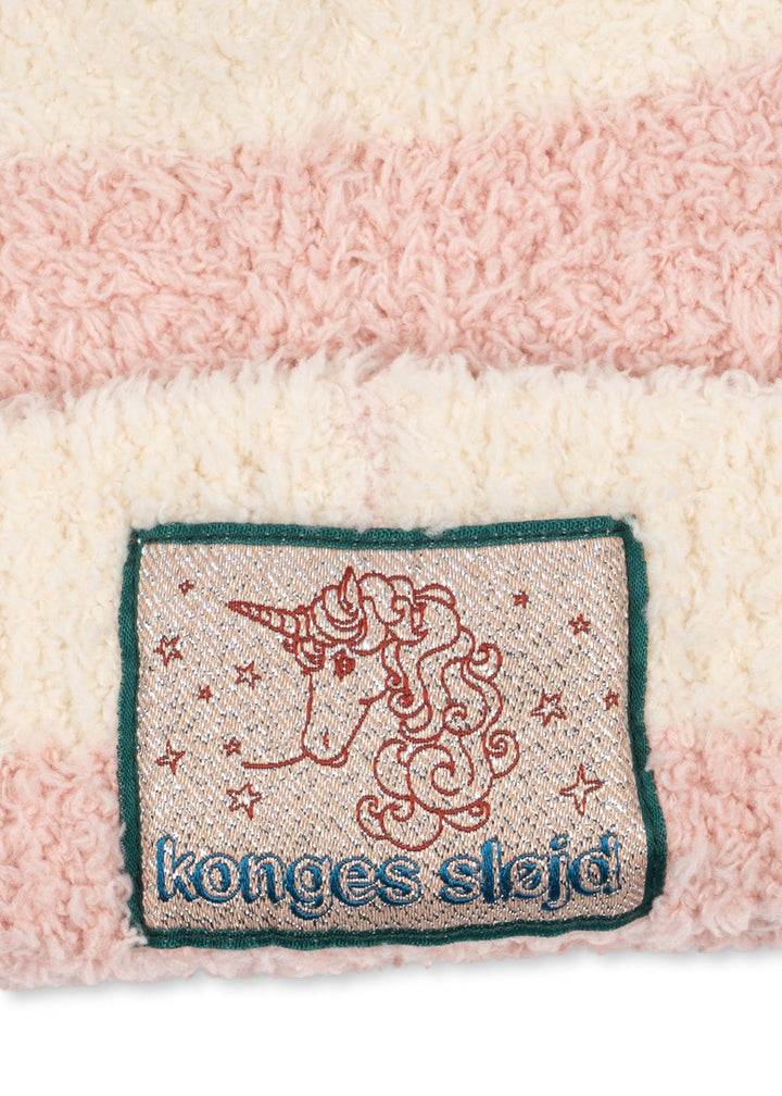 Konges Sløjd - Softy Beanie Ks106236 - Rosy Stripe