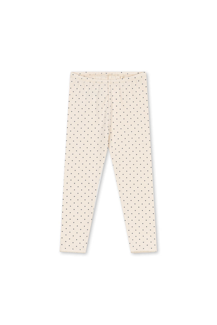 Konges Sløjd - Basic Pants Gots Ks105899 - Blue Dot
