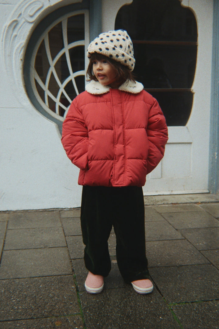 Konges Sløjd - Alpi Collar Jacket Grs Ks105680 - Cardinal