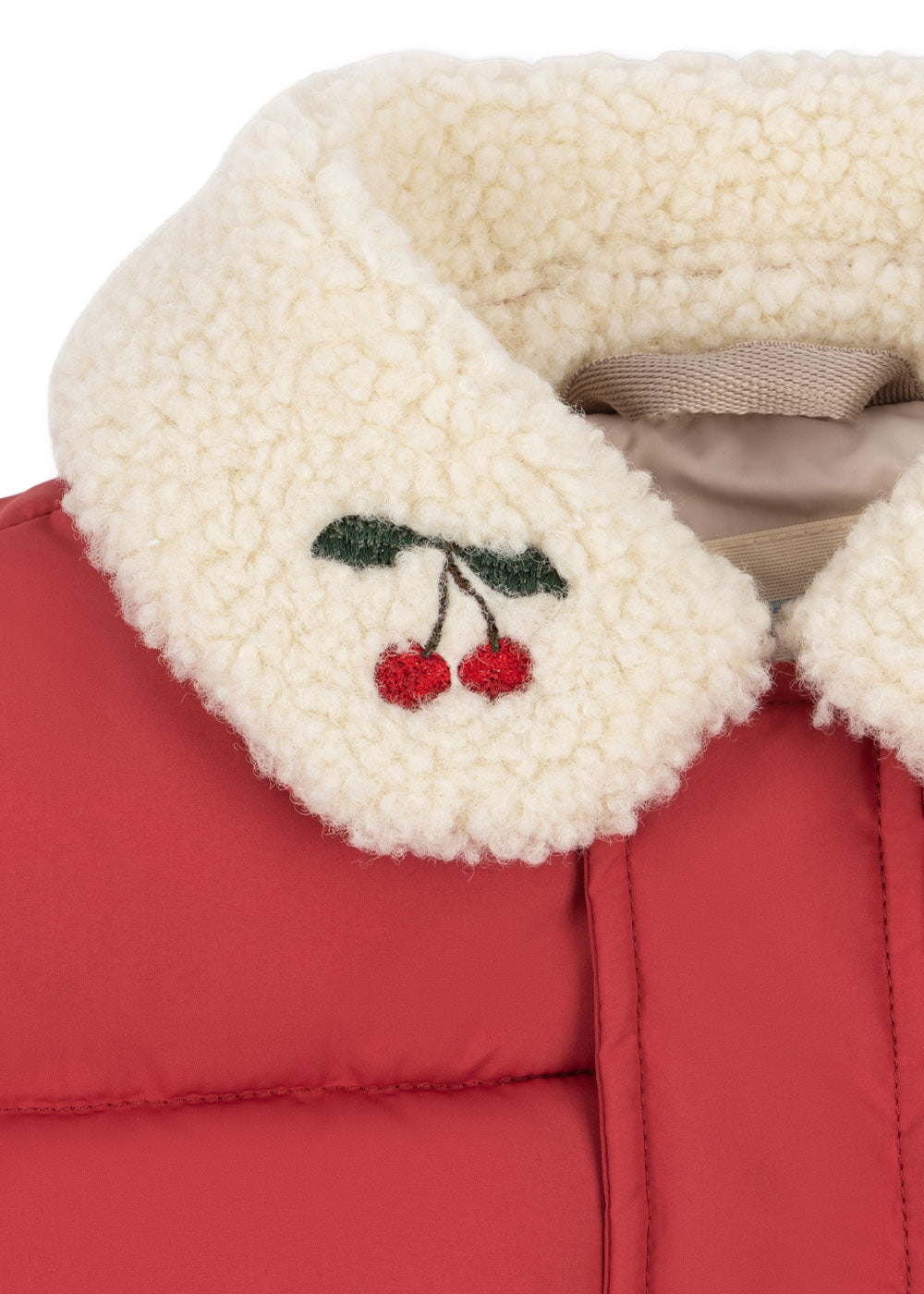 Konges Sløjd - Alpi Collar Jacket Grs Ks105680 - Cardinal