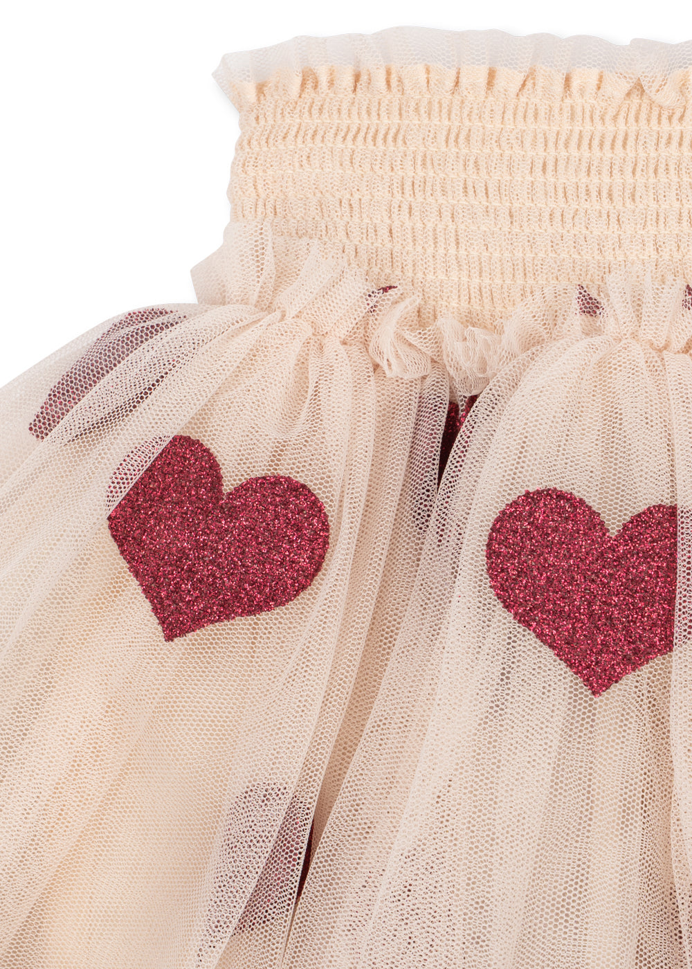 Konges Sløjd - Tullie Smock Skirt Grs Ks106302 - Coeur Glitter