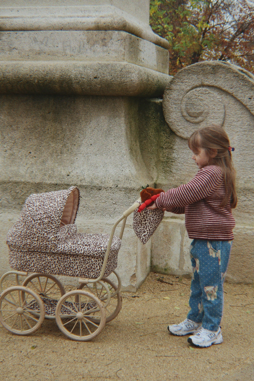 Konges Sløjd - Leo Minnie Doll Pram Ks106099 - Leo