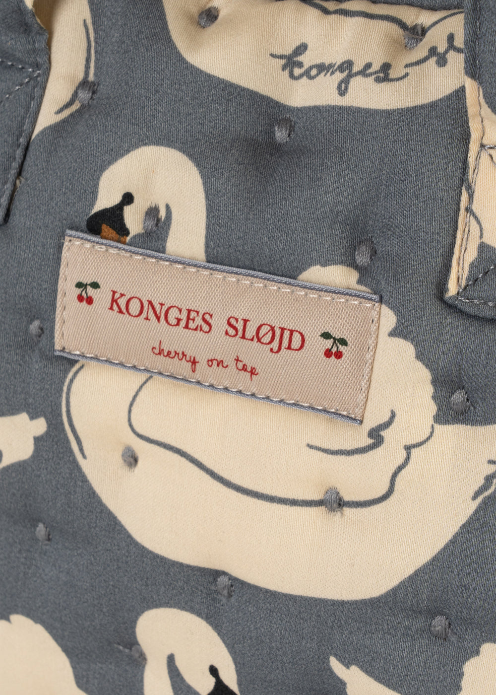 Konges Sløjd - Doll Bag For Pram Ks105962 - Swan
