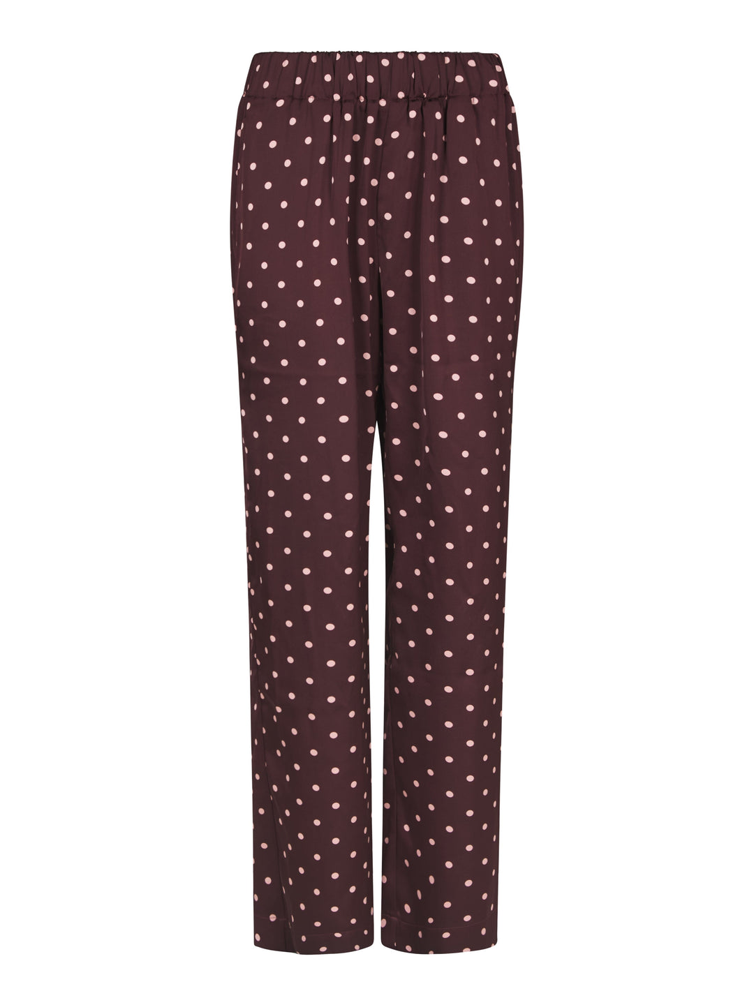 Valentin Studio - Comfy Dot Pants 167410 - 162 - Bordeaux Bukser 