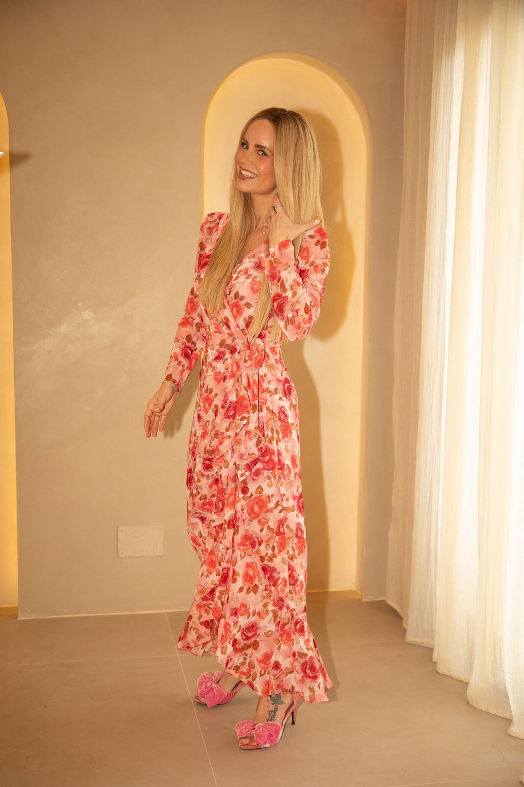 Valentin Studio - Senorita Vintage Dress 169183 - 165 - Rose Kjoler 