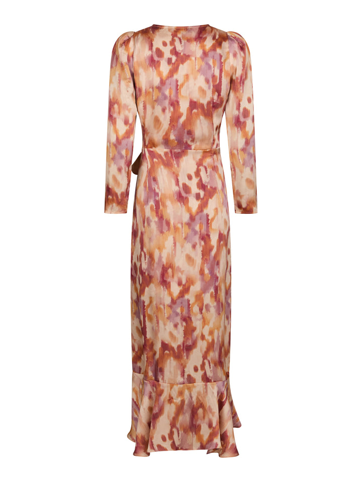 Valentin Studio - Senorita Blurry Dress 165674 - 668 - Burned Orange