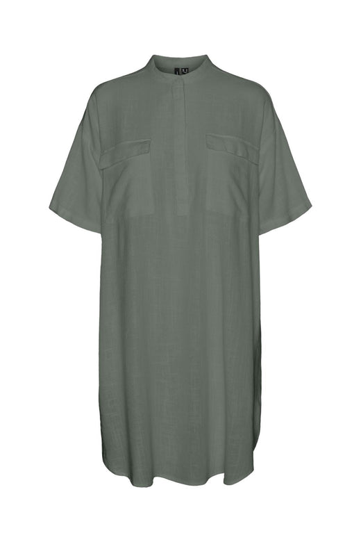 Vero Moda - Vmline 2/4 Linen Mix Tunic - 3727559 Laurel Wreath