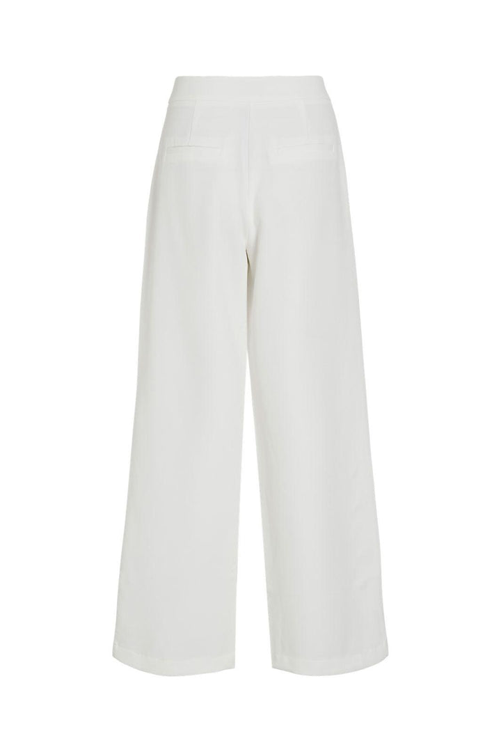 Vila - Vigery Winnie Wide Pants/Dc - 4950361 Cloud Dancer