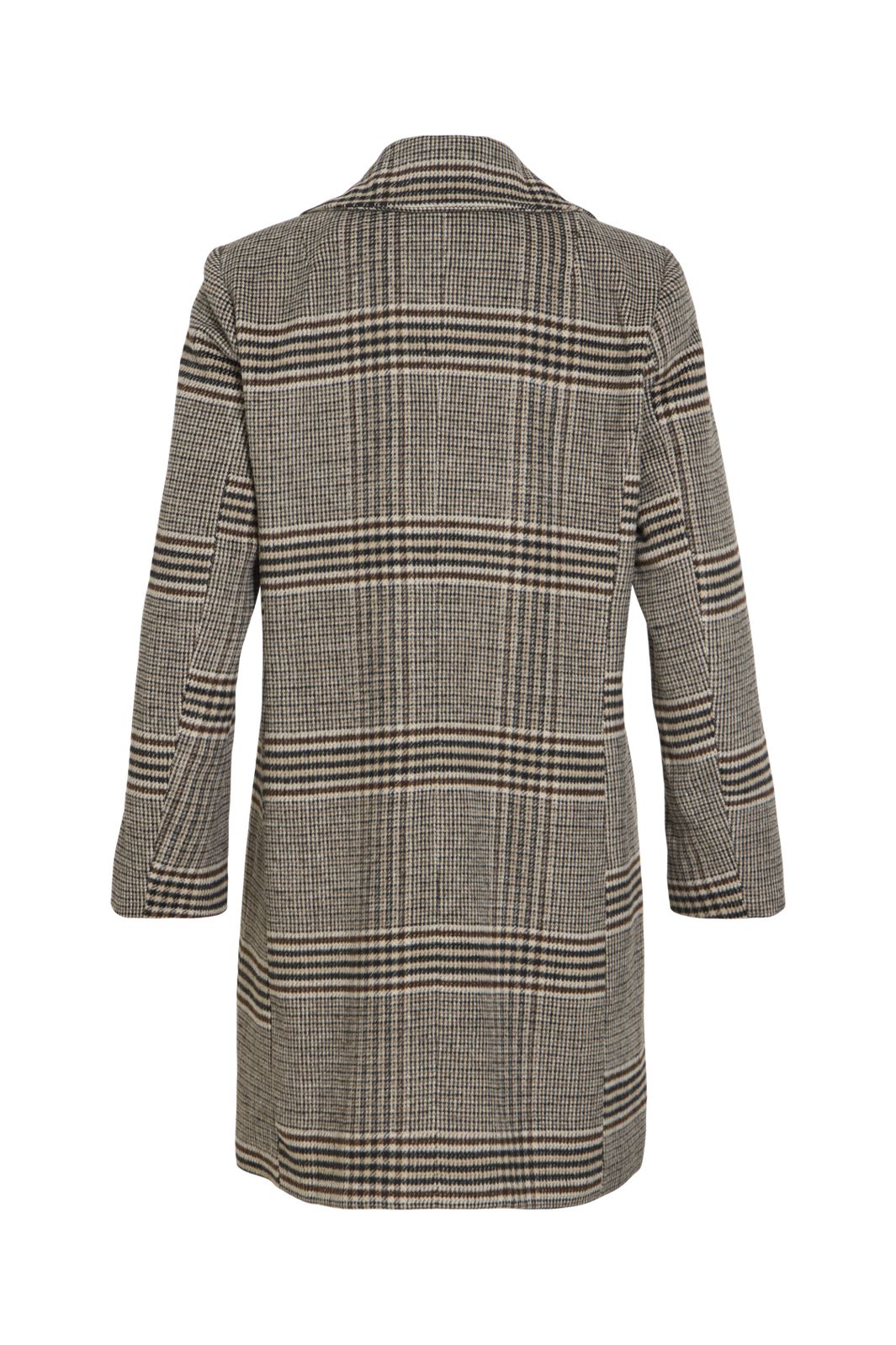 Vila - Vileova L/S Button Coat - 5063647 Coffee Bean Anna