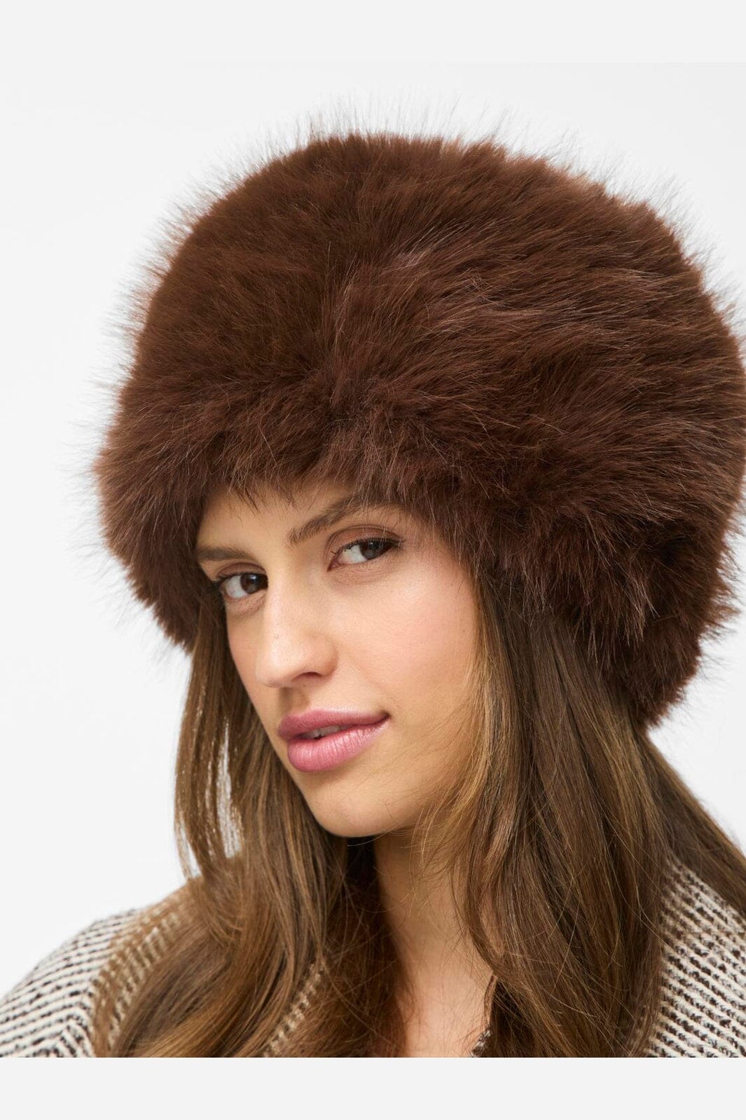 Vila - Vimolly Pillbox Hat /Ef - 5191628 Coffee Bean