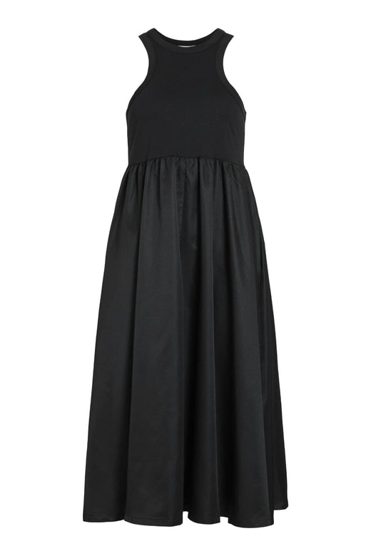 Vila - Visonja S/L Midi Dress - 4912208 Black