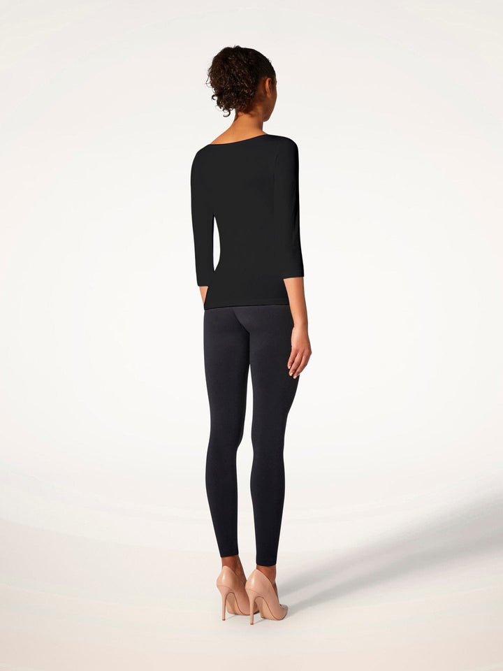 Wolford - Cordoba Top Long Sleeves55040 - 7005 Black Trøjer 