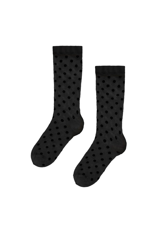 Wolford - Daisy Socks 48113 - 9180 Black/black Strømper 