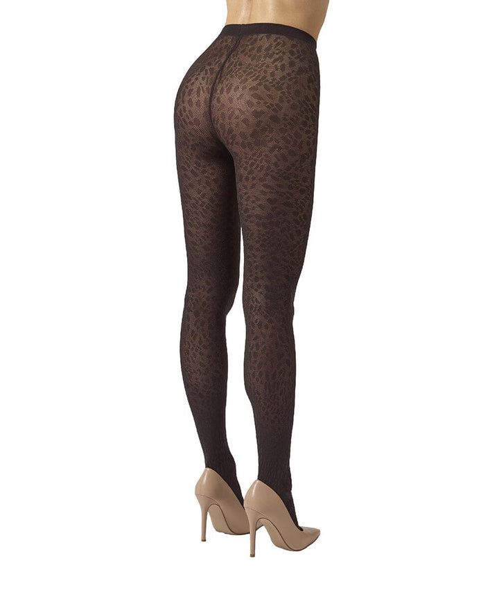 Wolford - Wdpantera Tights17658 - 4870 Dark Wood Strømpebukser 