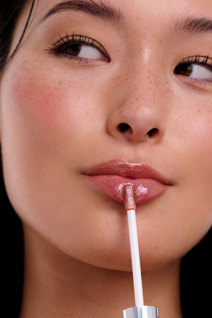 Wonderskin - Wonder Blading Top Gloss - Gold Glitter WS-TP-GLG Lipgloss 