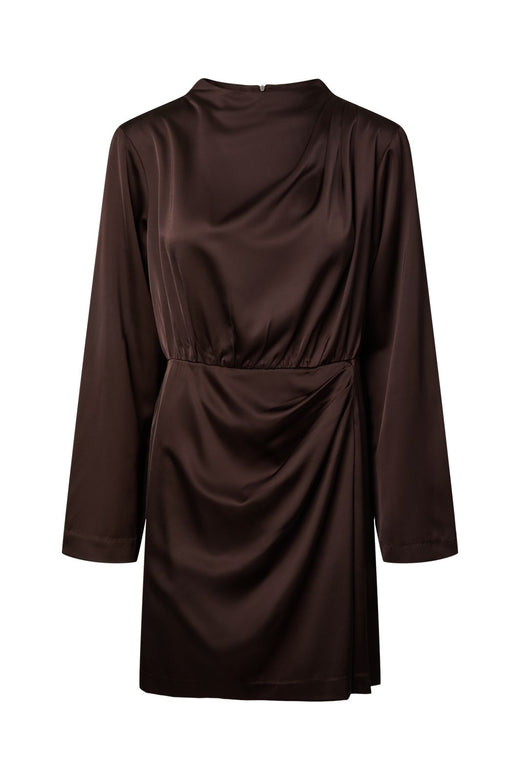 YAS - Yasbista Ls Dress - 5164316 Coffee Bean