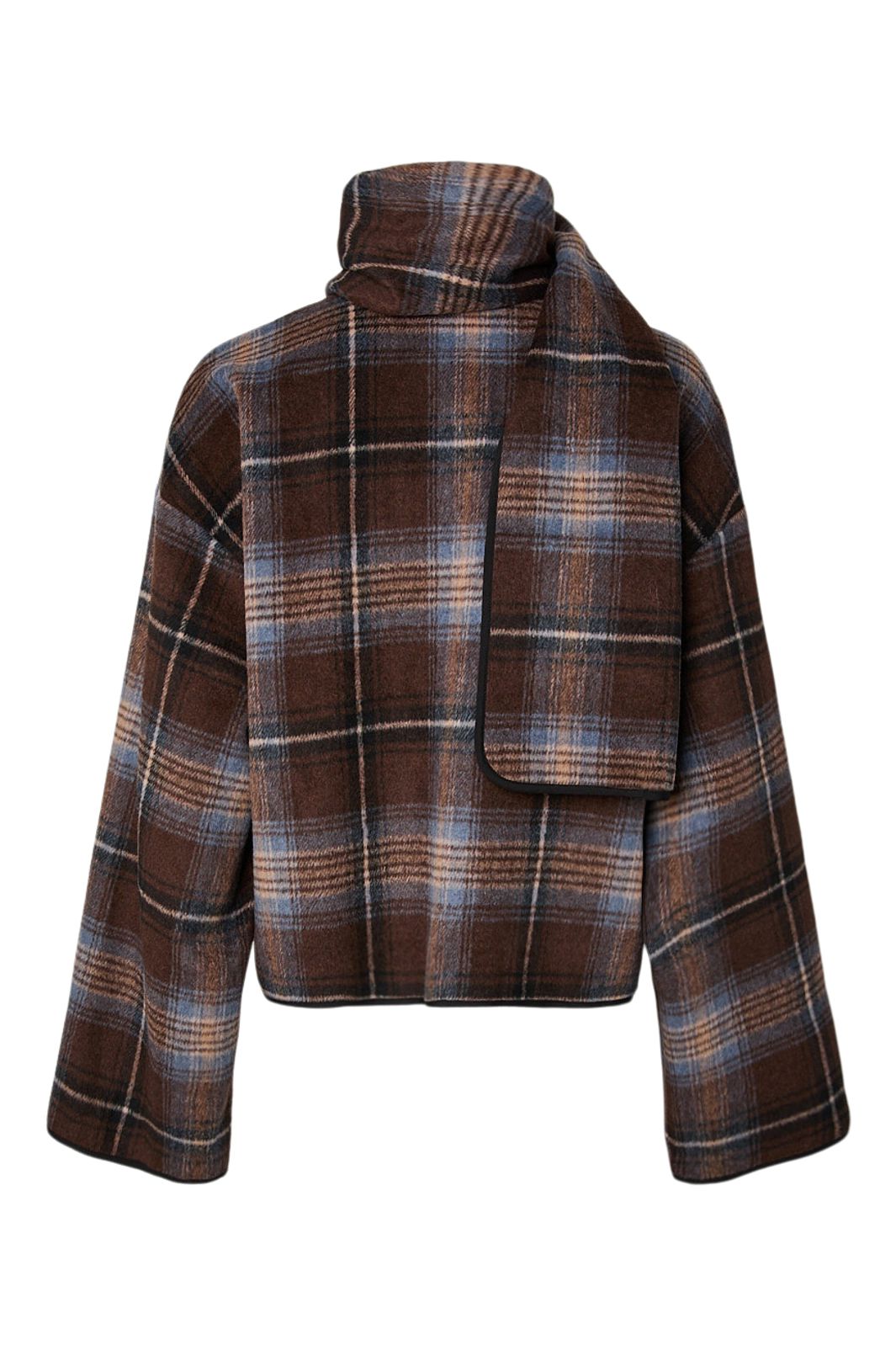 YAS - Yascalino Ls Scarf Jacket - 5126278 Carafe Calino Checks