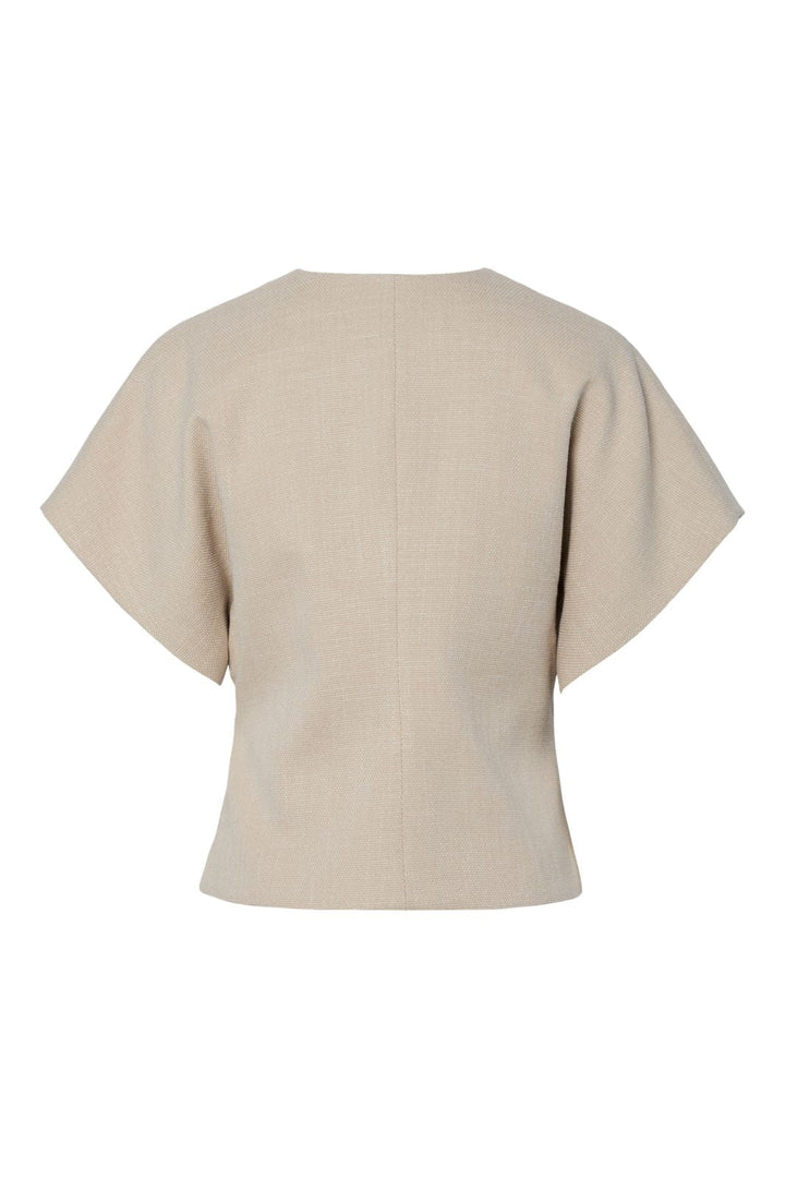 YAS - Yascomira Ss Blazer - 4927379 Oatmeal