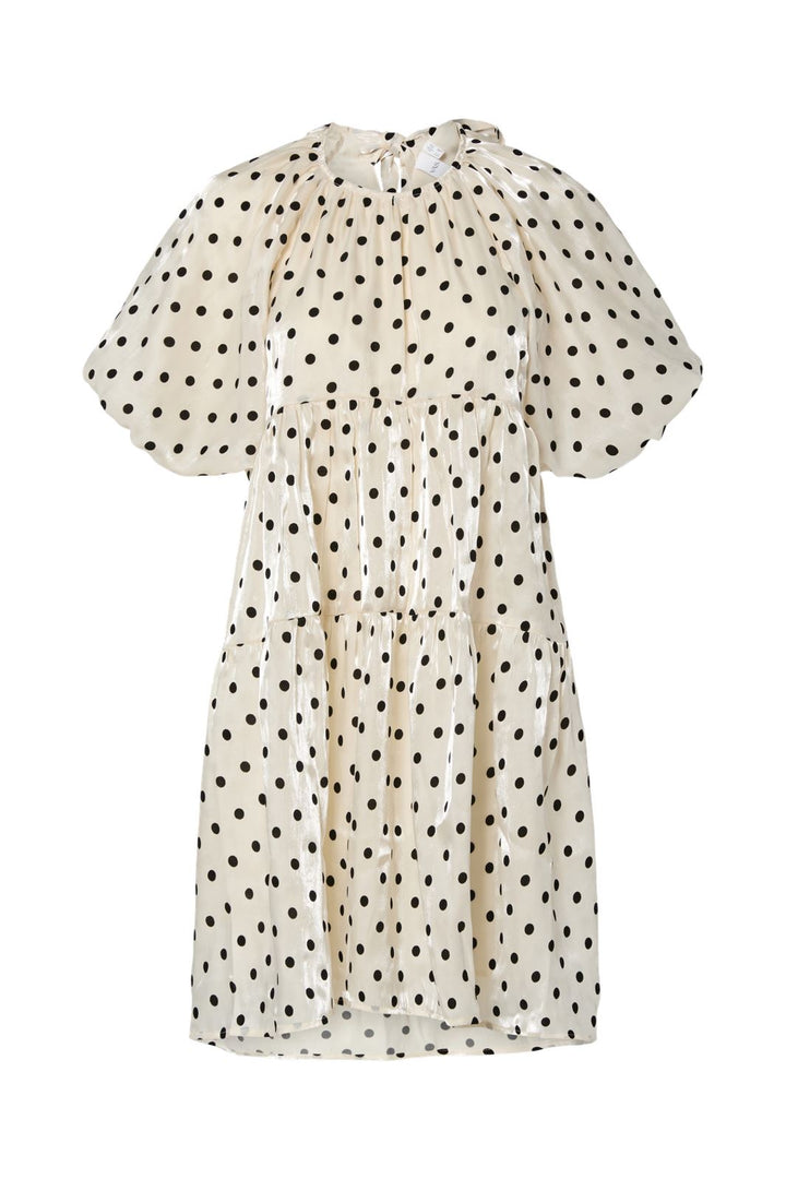 Y.A.S - Yasdottish Ss Dress Pb - 4800765 Sandshell Dottish Aop
