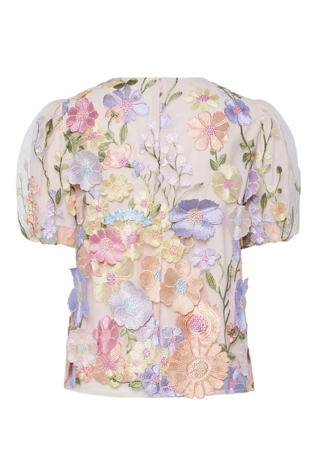 YAS - Yasflowering Ss Top - 4886953 Lavendula Pastel Flowers