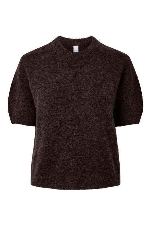 YAS - Yasjohi Ss Wool Blend Pullover - 5118885 Coffee Bean