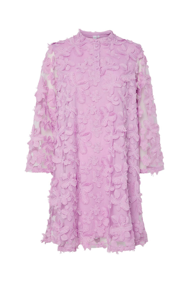 Précommande - Y.A.S - Yaskarly 7/8 Short Dress - 4920194 Pink Lavender