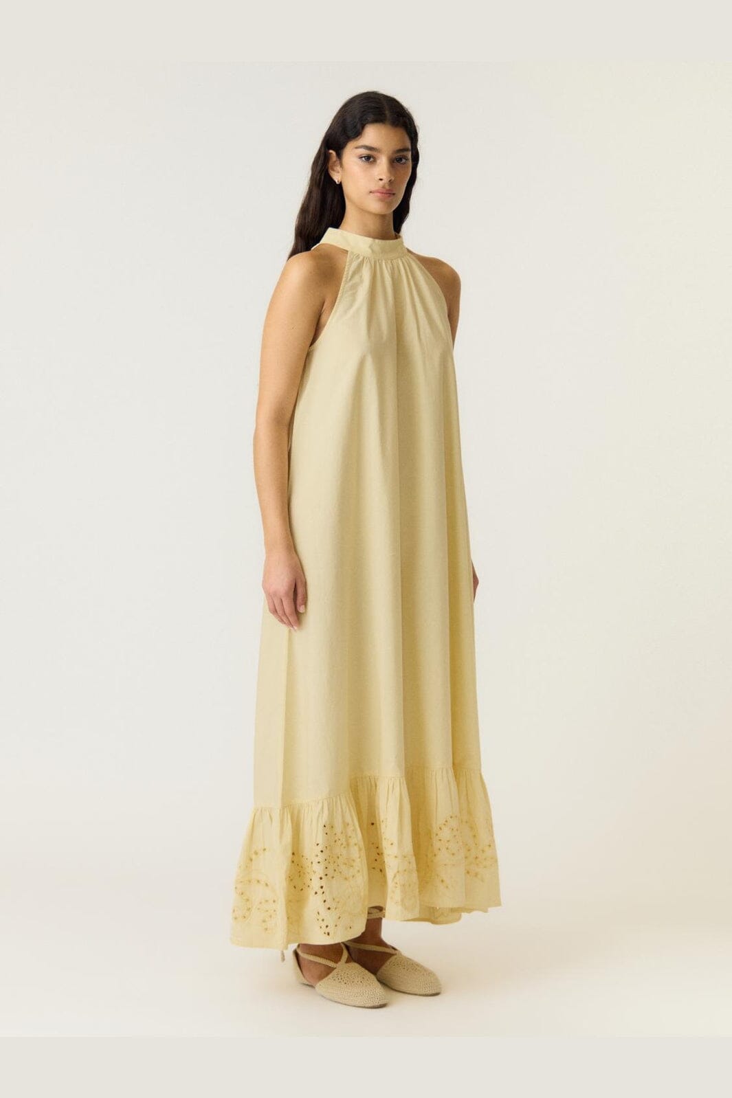 YAS - Yaskerstin Ankle Halterneck Dress - 5184468 Anise Flower