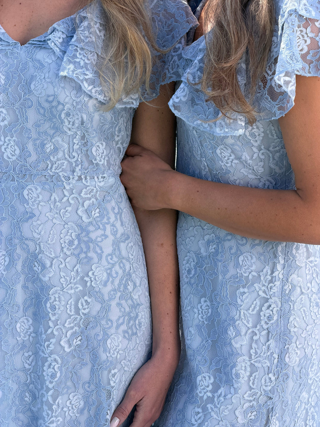 YAS - Yaslovisa Ss Ankle Lace Dress - 5132282 Skyway Kjoler 