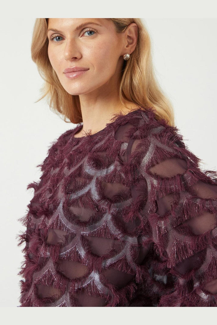 YAS - Yaspazilla 3/4 Top - 4875444 Port Royale W Metallic