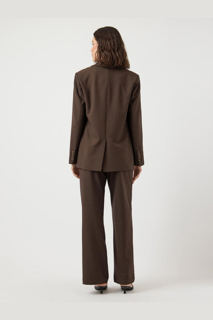 YAS - Yasreemaj Ls Blazer - 4961528 Chocolate Brown