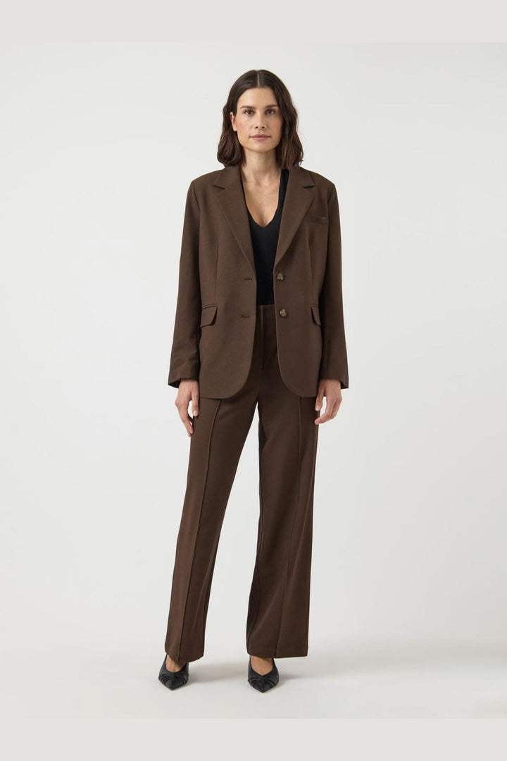 YAS - Yasreemaj Pant - 4961527 Chocolate Brown