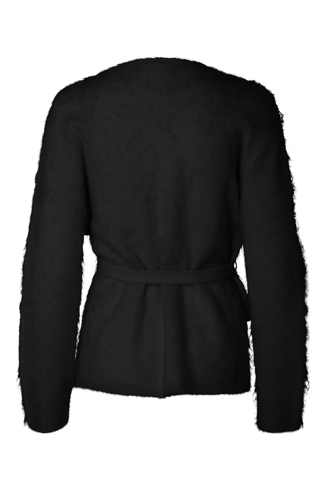 YAS - Yastilde Ls Belt Knit Cardigan - 5167085 Black