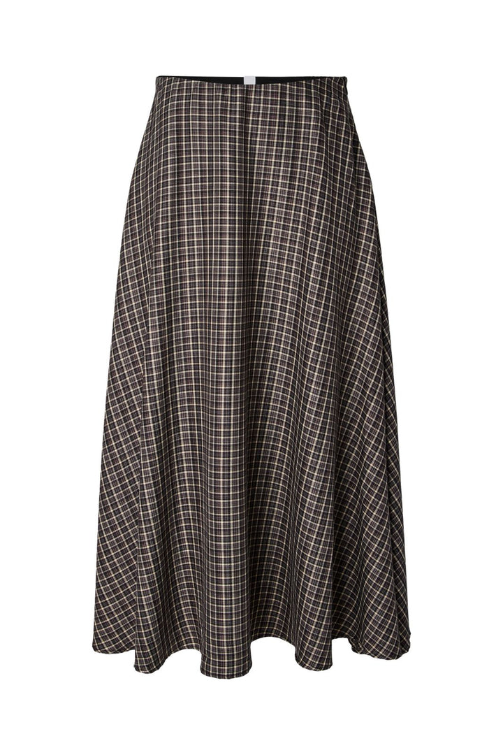 YAS - Yastulva Long Skirt - 5128241 Black Tulva Check
